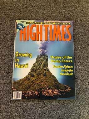 High Times Magazine July 1989 Growing in Hawaii